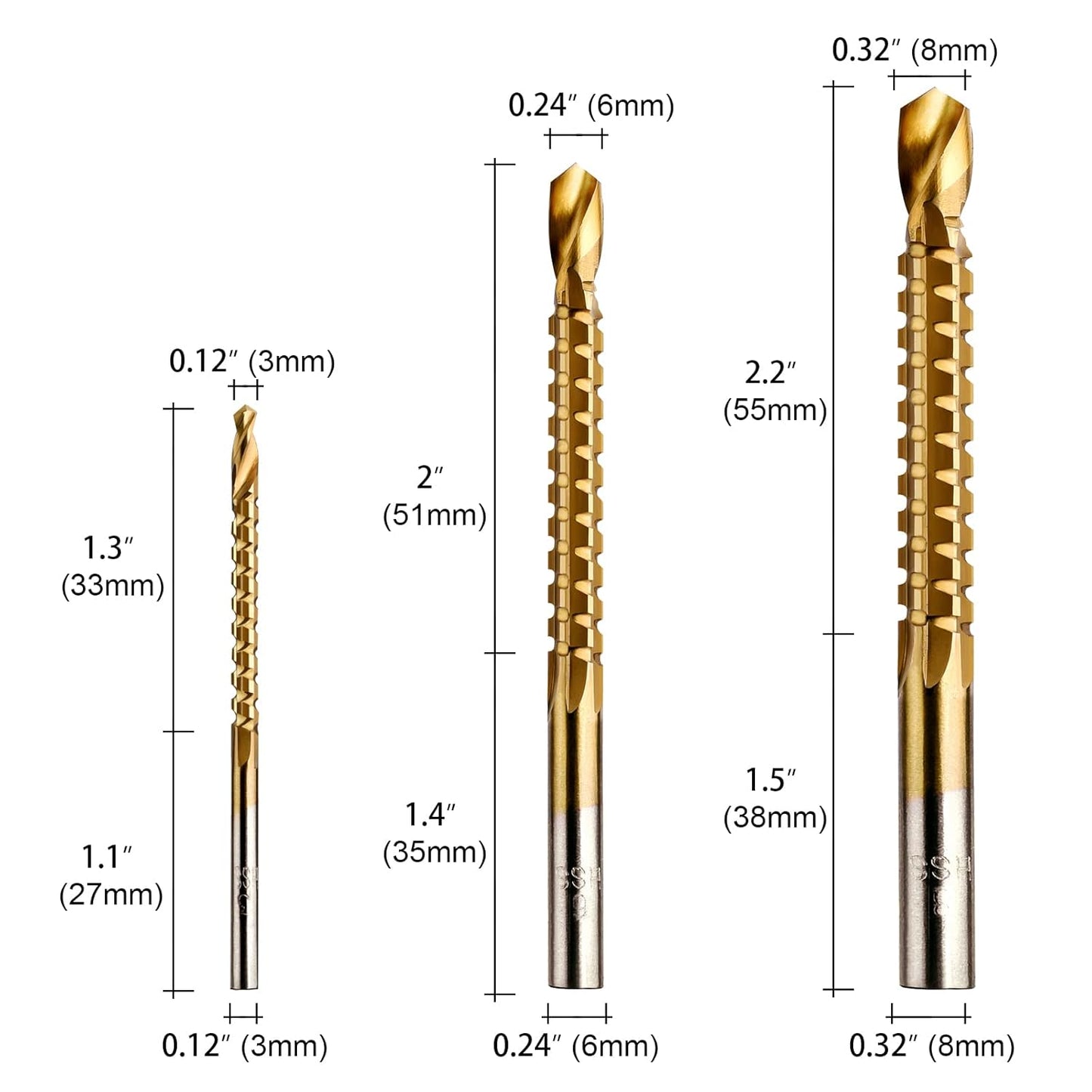 (30% DE DESCUENTO) Juego de 6 brocas multiusos, permite perforar todo tipo de materiales.