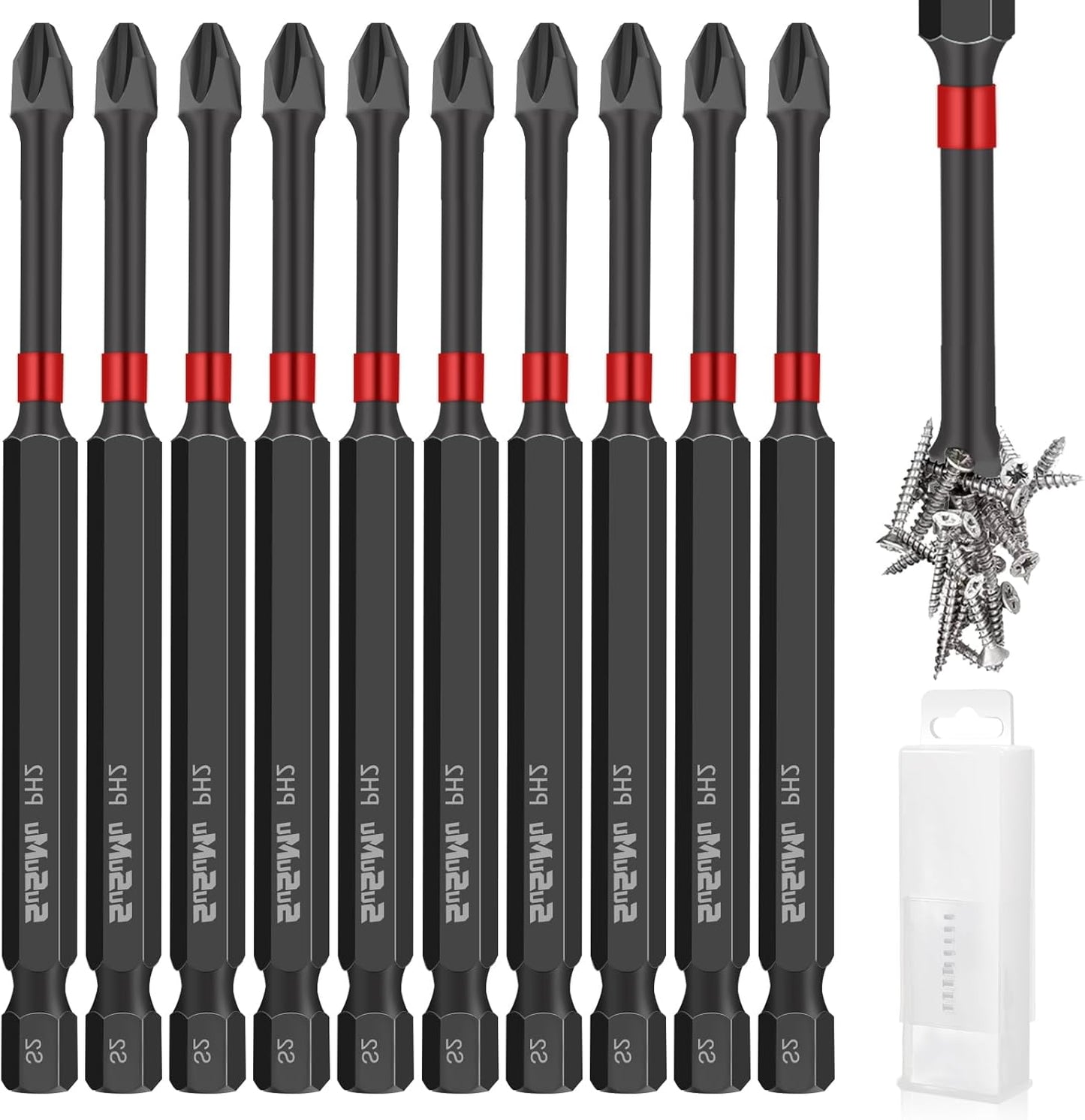 (30% DE DESCUENTO) Juego de 4 brocas multiusos para atornillar, perforar todo tipo de materiales