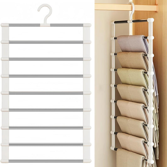 (30% DE DESCUENTO) Práctico juego de perchas plegables para ropa