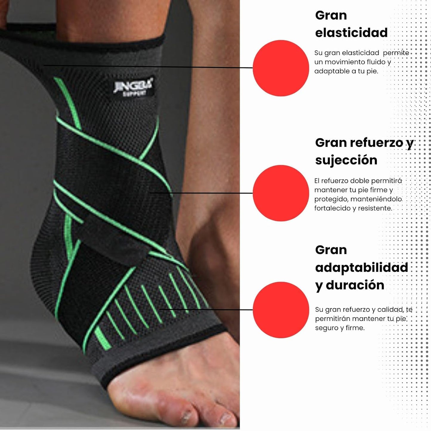 (30% DE DESCUENTO) Tobillera regular para esguinces