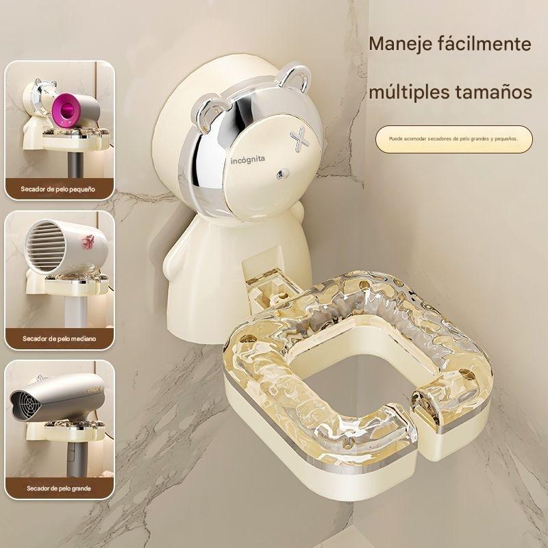 (30% DE DESCUENTO) Práctico soporte para secador de baño