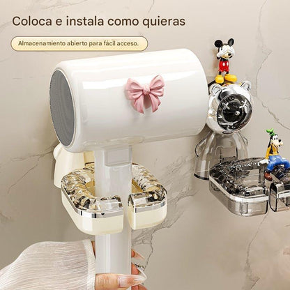 (30% DE DESCUENTO) Práctico soporte para secador de baño