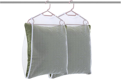 (30% DE DESCUENTO) Las bolsas de malla para secar almohadas, juguetes y peluches son transpirables y de secado rápido.