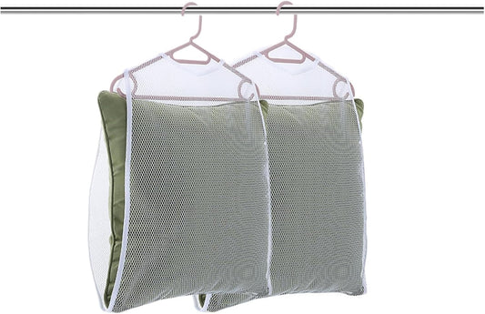 (30% DE DESCUENTO) Las bolsas de malla para secar almohadas, juguetes y peluches son transpirables y de secado rápido.