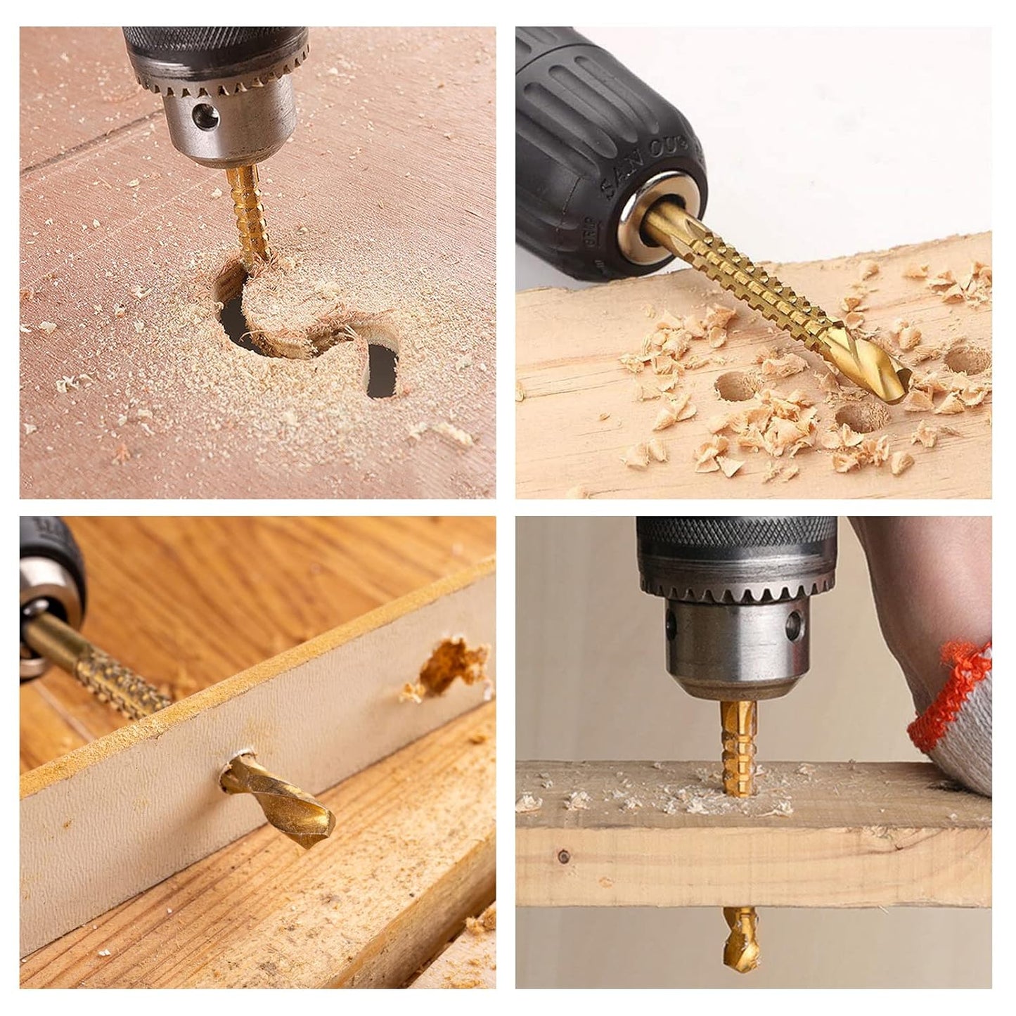 (30% DE DESCUENTO) Juego de 6 brocas multiusos, permite perforar todo tipo de materiales.