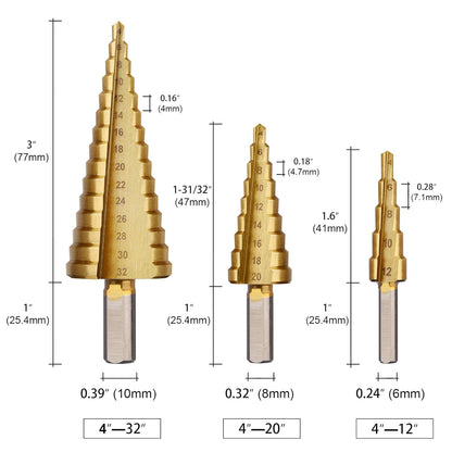 (30% DE DESCUENTO) Juego de 6 brocas multiusos, permite perforar todo tipo de materiales.