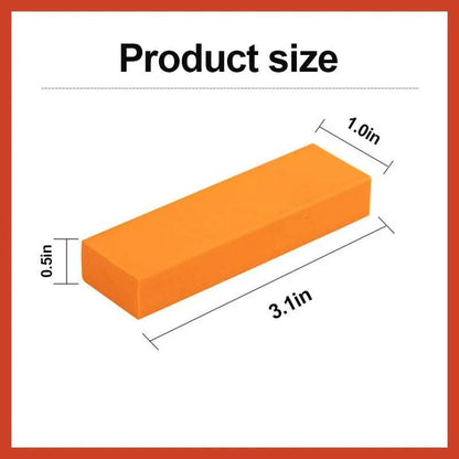 (30% DE DESCUENTO) Cepillo de goma reutilizable para quitar la cal, no raya el espejo, elimina el óxido del grifo
