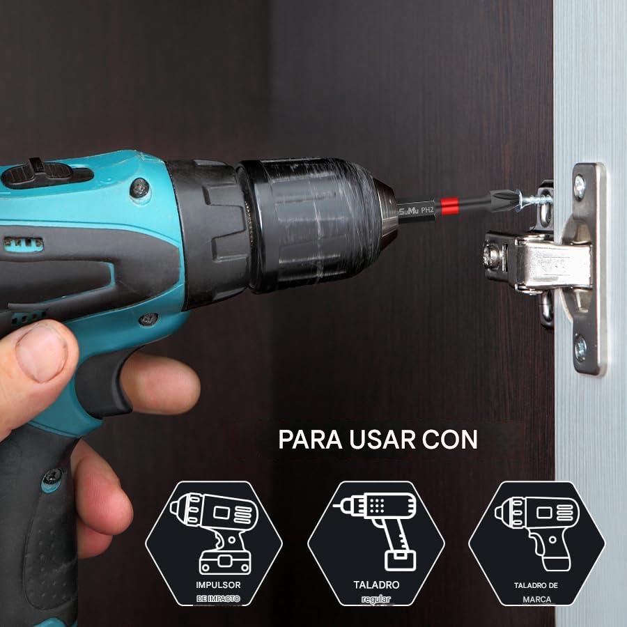 (30% DE DESCUENTO) Juego de 4 brocas multiusos para atornillar, perforar todo tipo de materiales