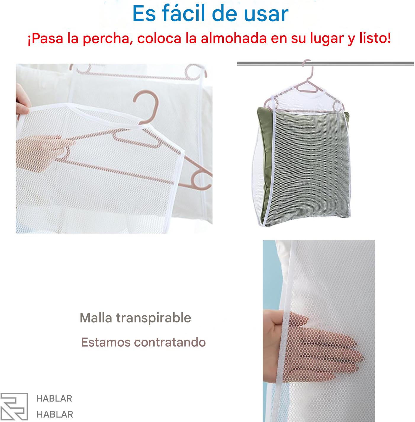 (30% DE DESCUENTO) Las bolsas de malla para secar almohadas, juguetes y peluches son transpirables y de secado rápido.